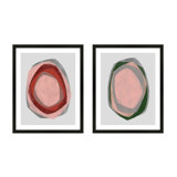 Geode 4 - 5 Painting by Jacques Pilon