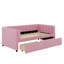 Lit de jour simple tapissier avec 2 tiroirs-1753225953