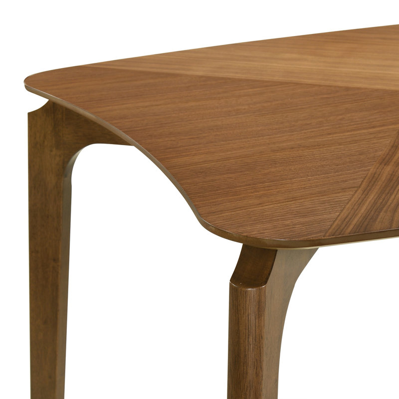 Table de salle à manger Jaysea, Noyer brun