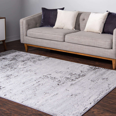 Tapis gris Petronio