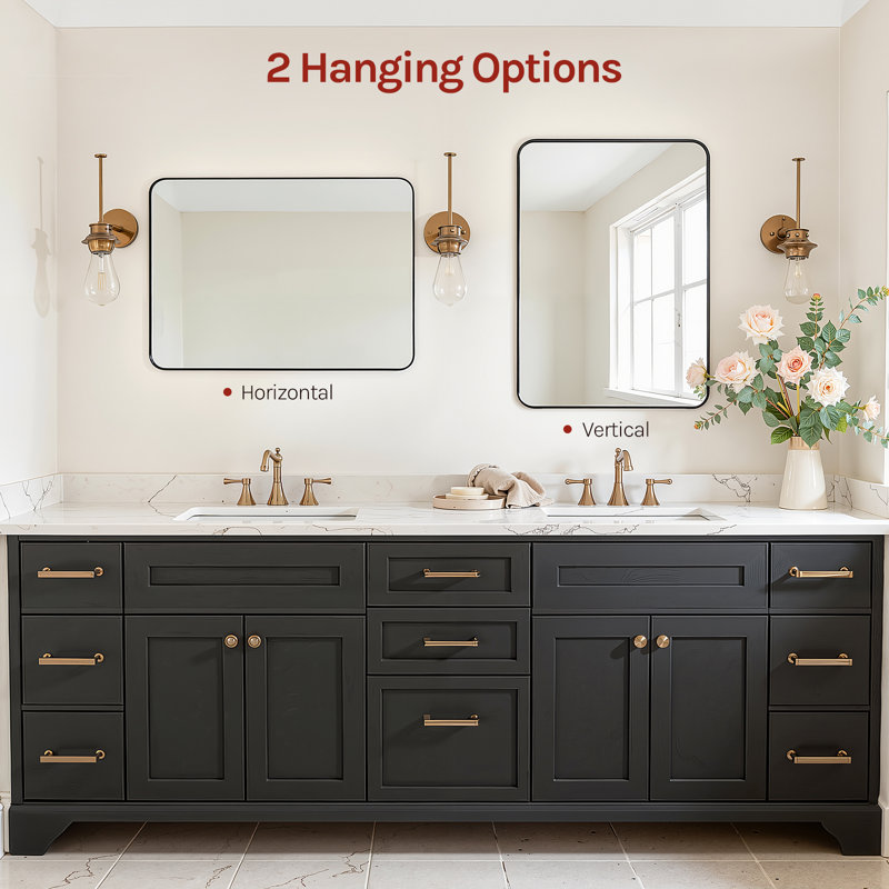 Metal Rectangle Mirror