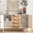 Solid wood carving creative decorative cabinet