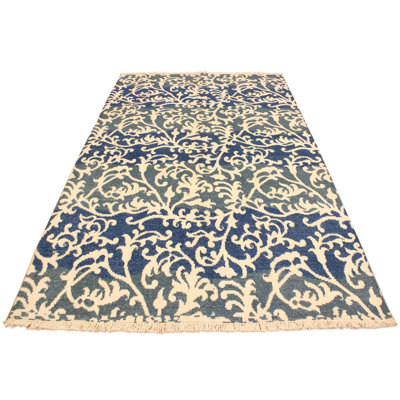 Wool Floral Indoor Rug
