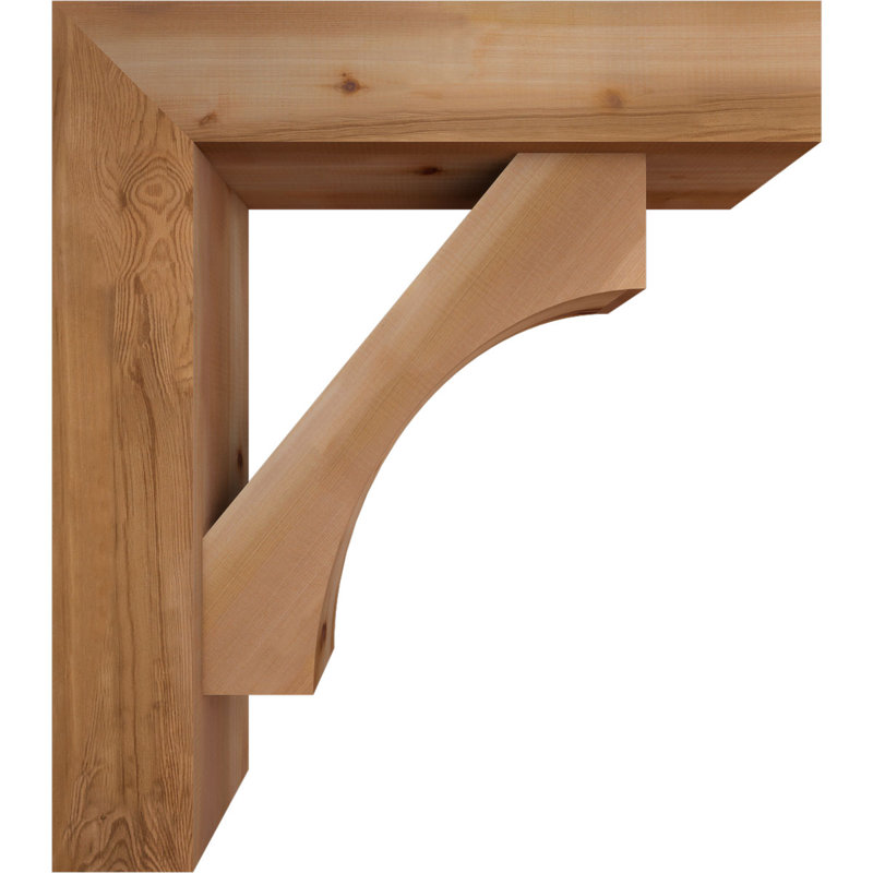 Support Westlake Block avec support décalé, 24 x 30, Cèdre rouge occidental de l 7 1/2 po (lisse)