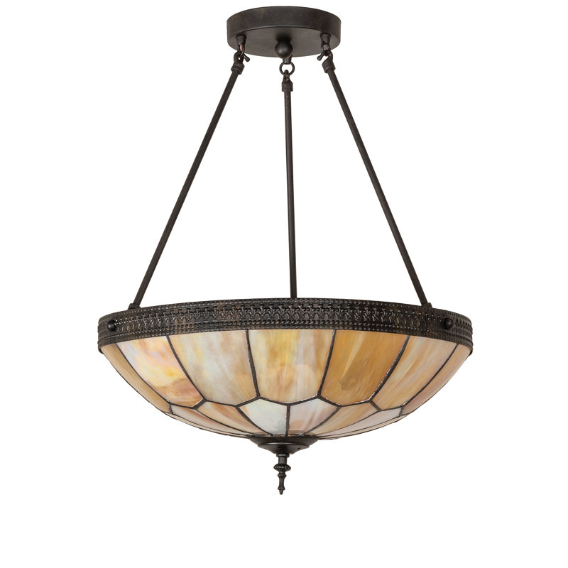 4 - Light Semi Flush Mount