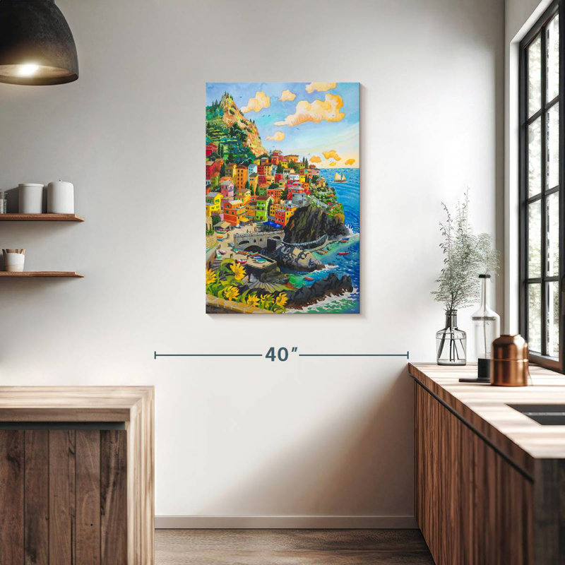 Gillard Manerola Cinque Terre, 36" H x 24" W