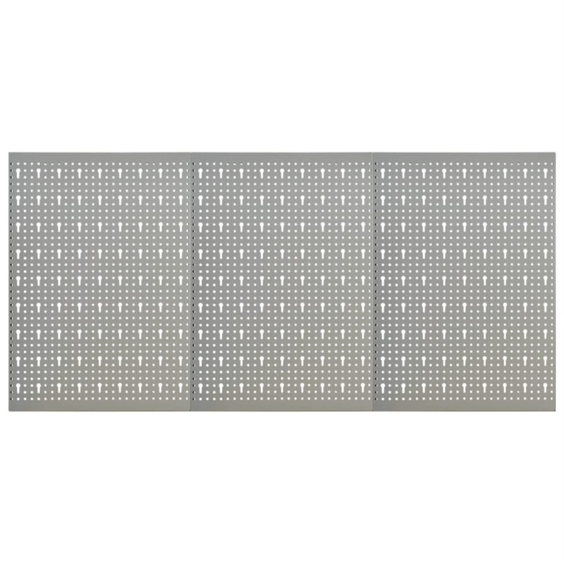 Porte-outil mural en acier perforé pour l'établi Peg Board