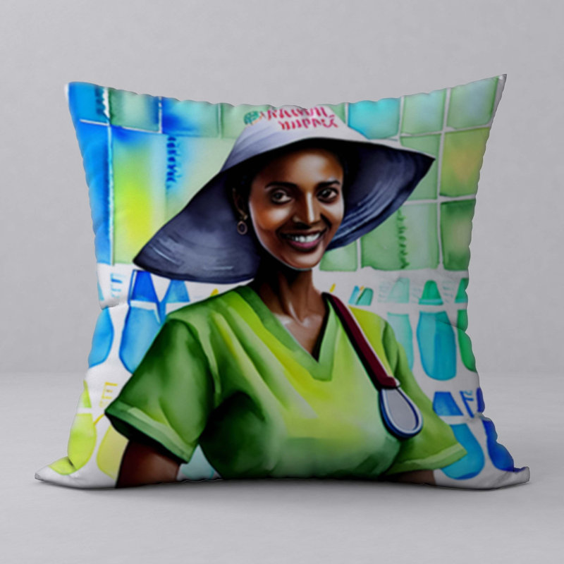 Reversible Throw Pillow