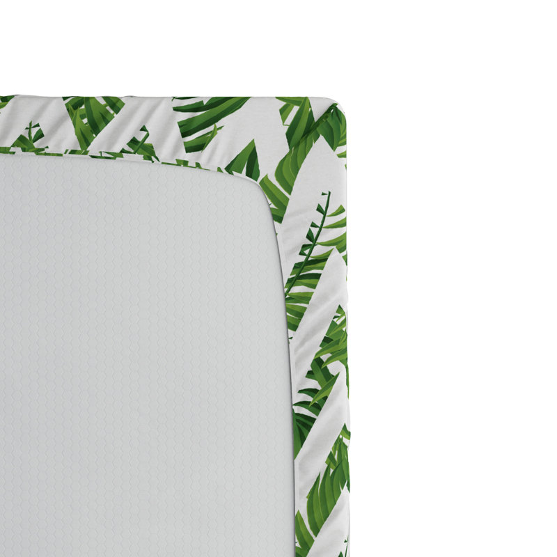 Microfiber Chevron Fitted Sheet, Full Fitted Sheet