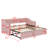 Twin Size Upholstered Daybed With Trundle-1708598358
