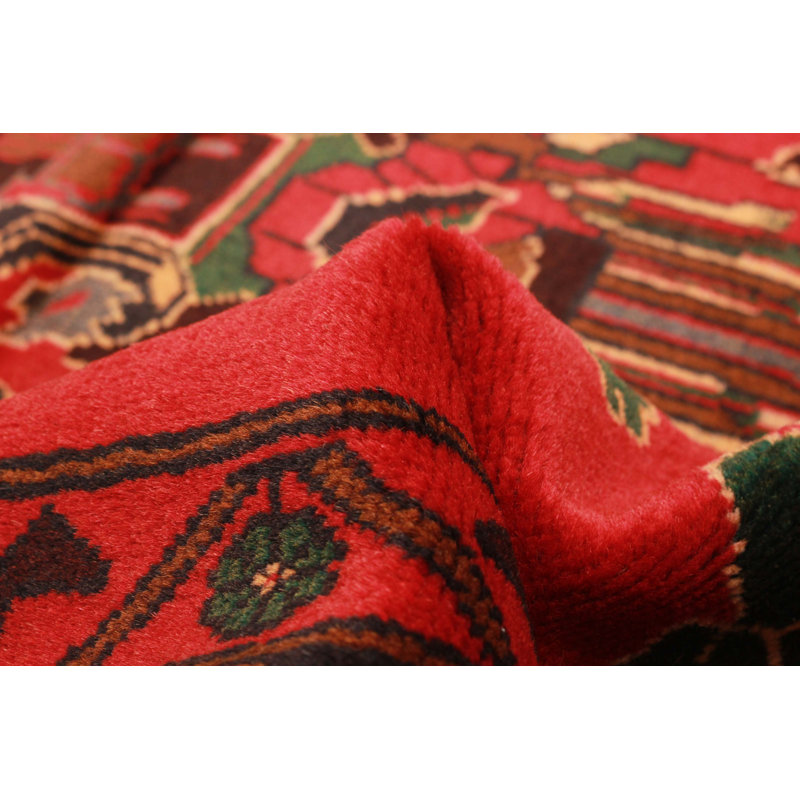 Tapis rouge Teimani 3 pi 0 po x 4 pi 9 po