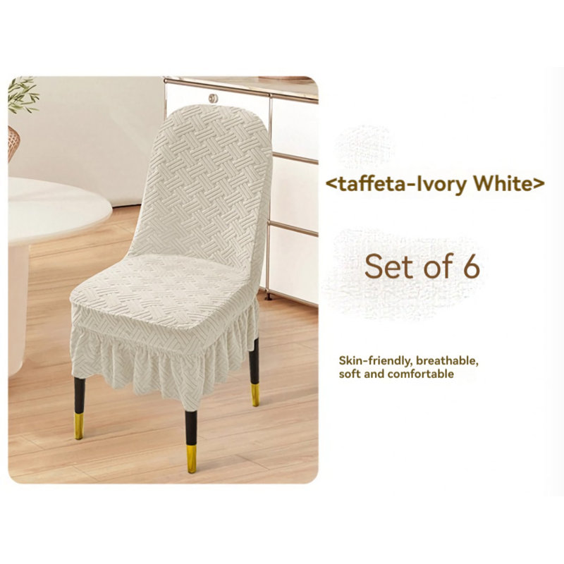 Housse pour chaise de salle à manger