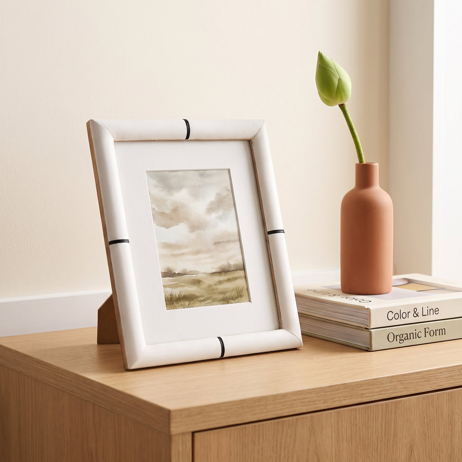 Bone Picture Frame, 8" x 10"