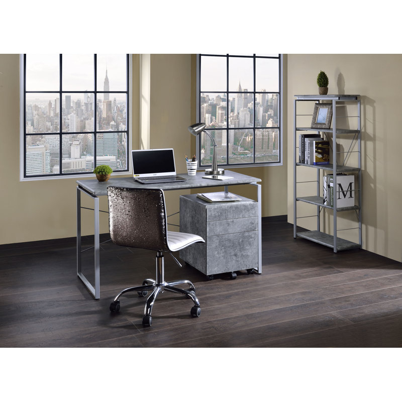 Bureau Rotem, Faux béton / double argent