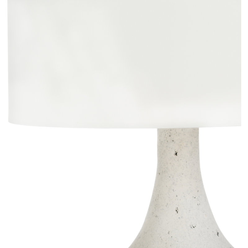 Marie Resin Accent Lamp, Concrete