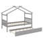 Lit House avec lit gigogne-980442860