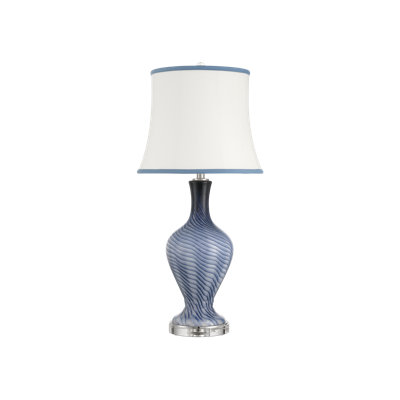 Lampe de table bleue Zeta