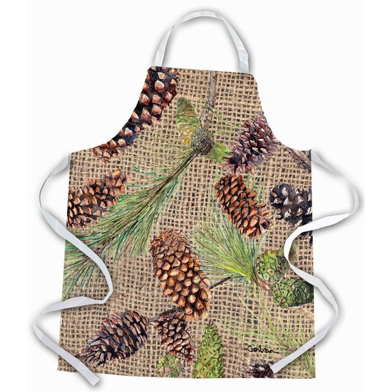 No Pattern Bib Apron