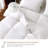 Soft and Fluffy 100% Organic Cotton Feathers Down Comforter All-Season Duvet Insert-1214937476