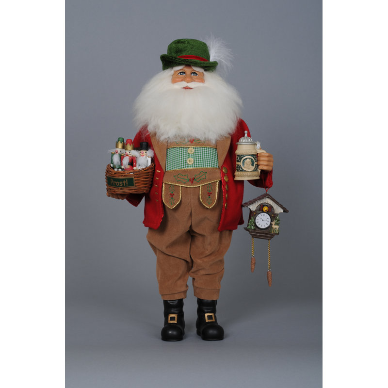 Christmas German Santa Figurine
