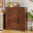 Farmhouse Storage Cabinet With 2 Doors And 4 Drawers-923063435