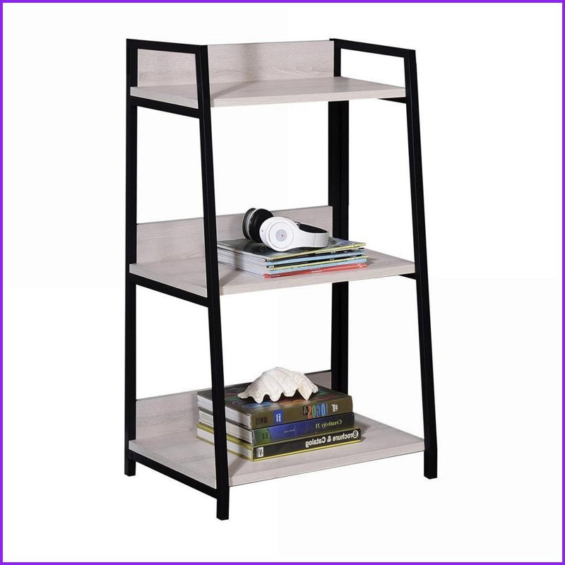 Open Storage Shelf 3-tier Bookcase