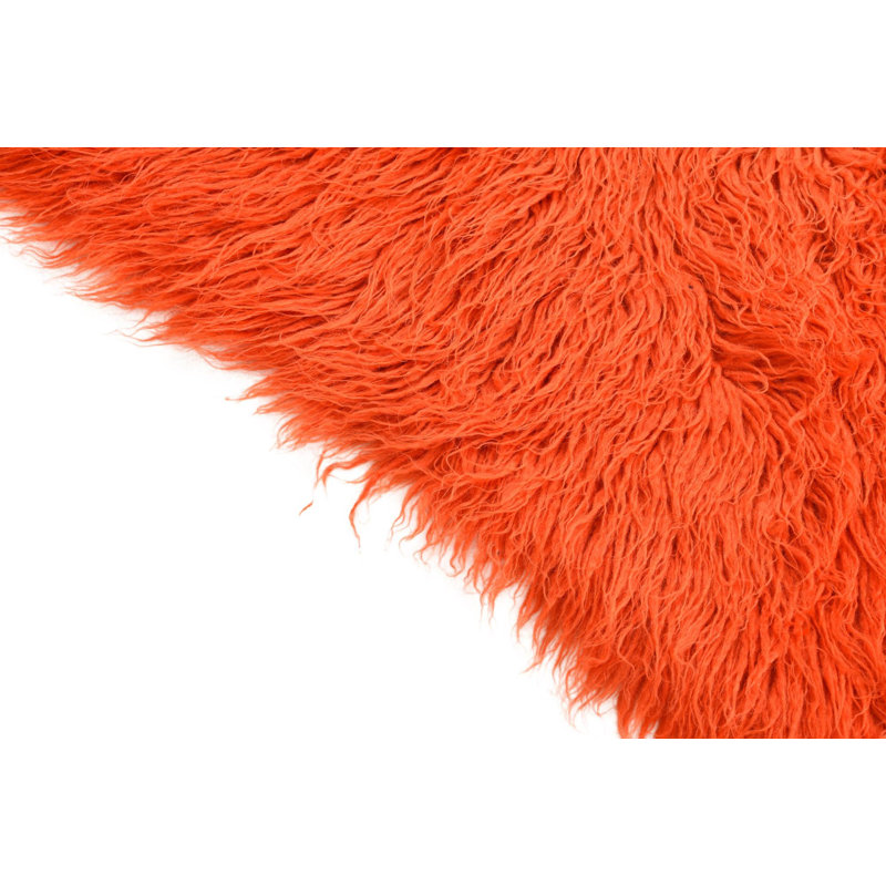 Tapis orange Parra