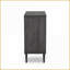 Commodes et amp; Armoire, commode 3 tiroirs Mid-Century | Gris | Panneau de fibres à densité moyenne