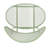 Andrighetti Outdoor Metal Mesh Shell Chairs-615870365
