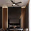 Ventilateur de plafond intelligent 52 po avec télécommande Olinda, ensemble d'éclairage inclus, fonctionne avec l'assistant Google et Amazon Alexa, raccourci Siri.-653135146-653135144