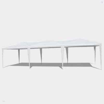 Wedding Party Canopy Tent Outdoor Gazebo With 8 Removable Sidewalls