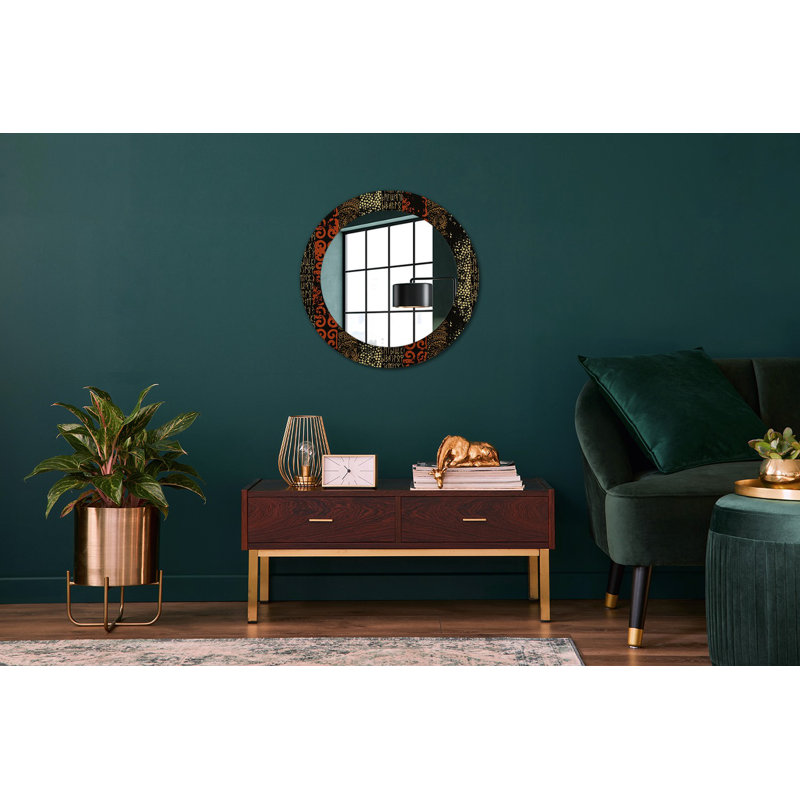 Huldar Glass Flat Wall Mirror