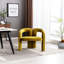 Fauteuil de 25,2 po de large Cahuilla, fauteuil de salon, fauteuil de lecture avec empreinte arrondie-734660986