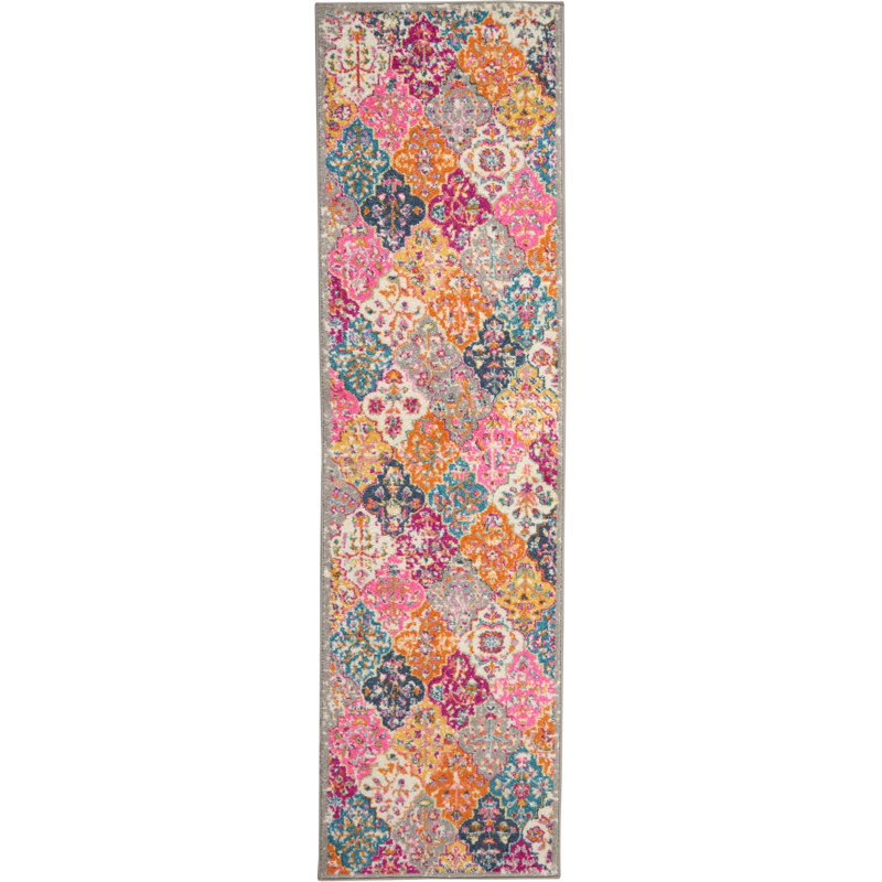 Verda Ikat Indoor Rug, Runner 2'2" x 7'6"