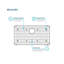 Grille inférieure Elkay en acier inoxydable 14-7 / 16 po x 29-15 / 16 po x 1-1 / 4 po