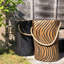 Dey Solid Wood Accent Stool