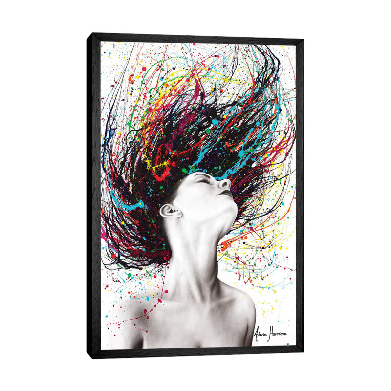 Afterglow by Ashvin Harrison - Print on Canvas, 66.04 cm H x 45.72 cm W, Black Framed