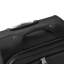 Valise à carreaux extensible 28 pouces avec roulettes à roulettes Softside - noir