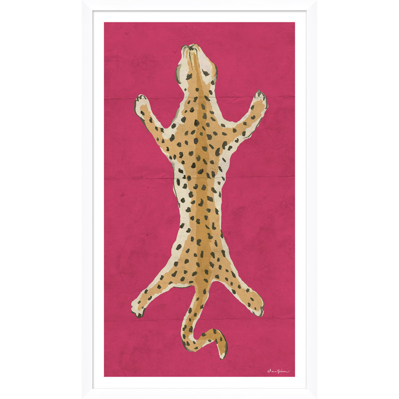 Leopard Series Giclee Print by Dana Gibson, White