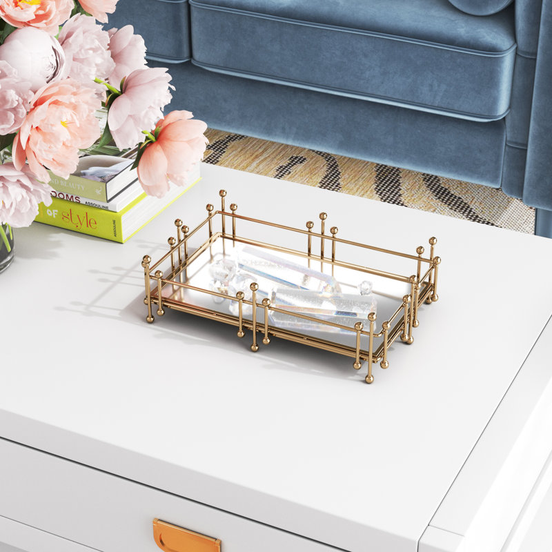 Sofia Tray, 3.5" H x 7.5" W x 12" L