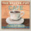 « coffee pot », affiche rétro sur toile tendue-22074223
