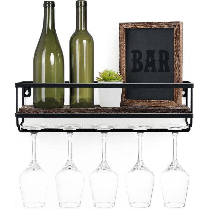 Wall Mounted Wine Rack
