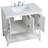 Scottsbluff 36'' Single Bathroom Vanity with Engineered Marble Top-1656549713
