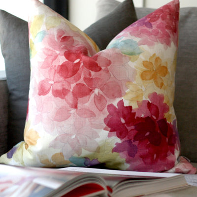 Coussin décoratif en coton May Flower