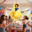Ensemble de 4 pièces princesse blanche neige Pinata, princesse blanche neige Pinatas