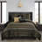 Tefia Karr Microfiber 7 Piece Comforter Set-1789657047-1789657002