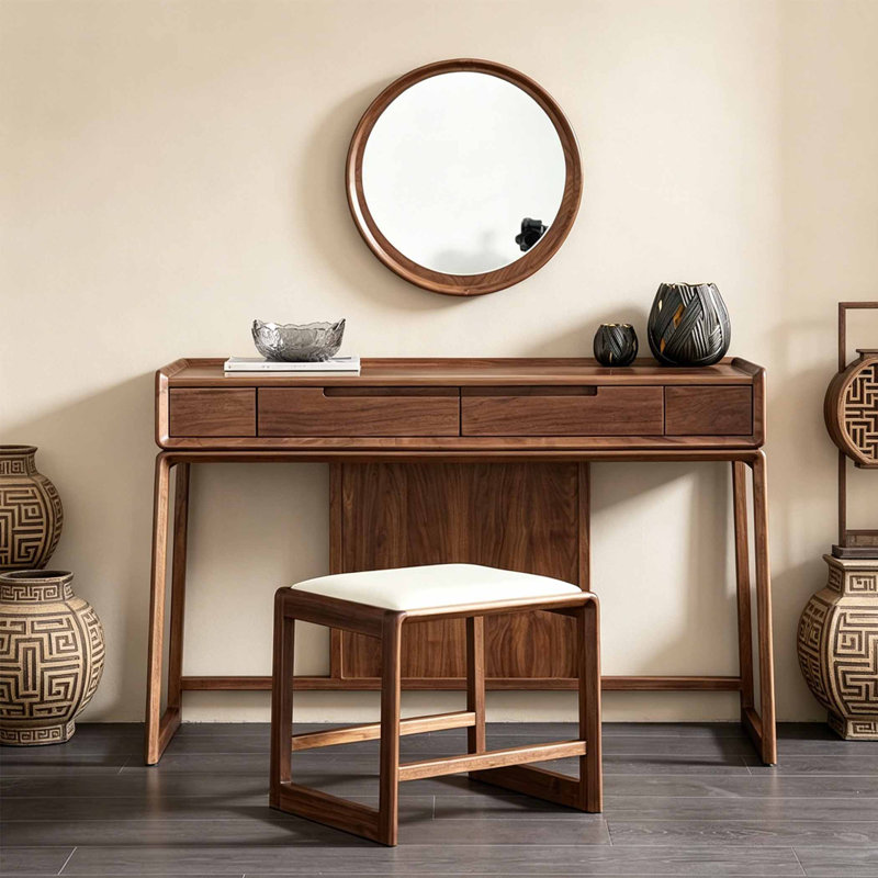 Coiffeuse minimaliste de style américain