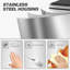 Stainless Steel Motion Sensor, Manual Lift Kitchen Trash Can-119748540