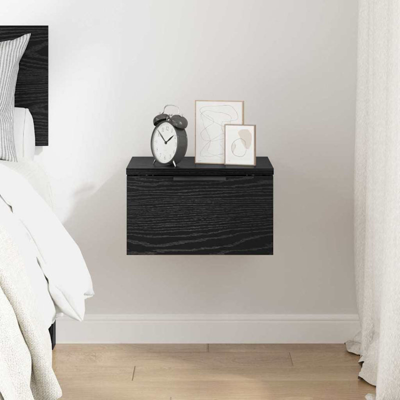 34cm W Manufactured Wood Bedside Table