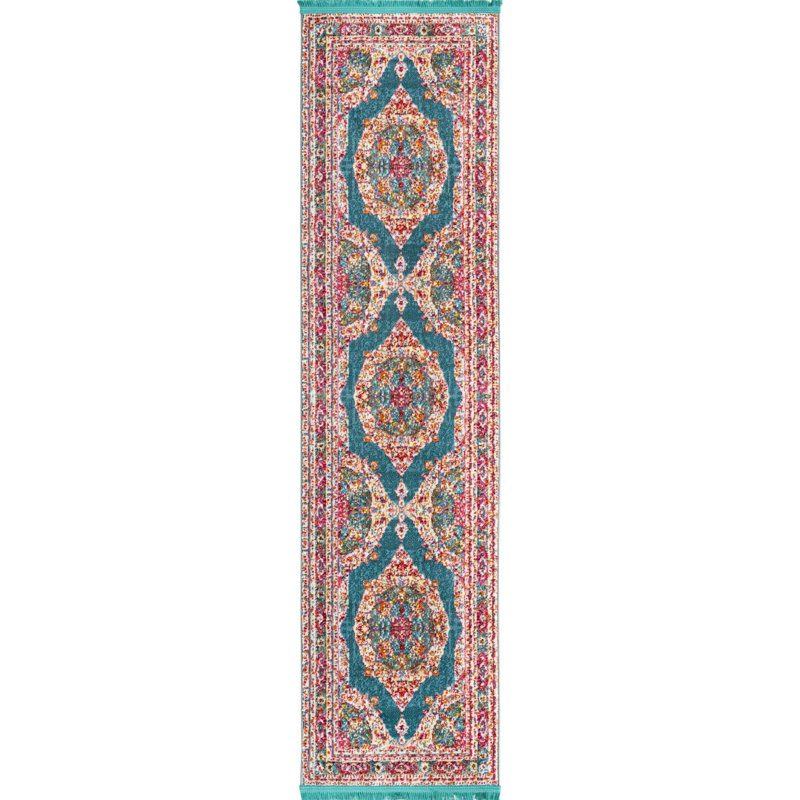 Oriental Indoor Rug, Runner 2'2" x 8'